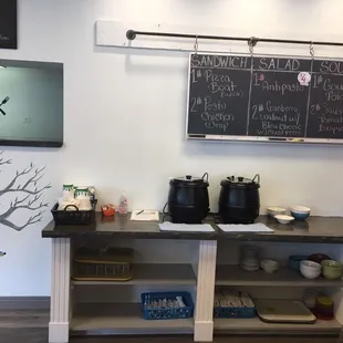 a man standing in front of the counter