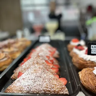 Fancy Strawberry Croissant