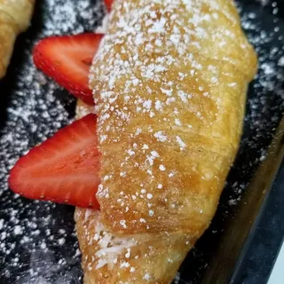 Fancy Strawberry Croissant
