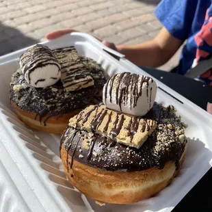 S&apos;mores Donuts! So good!