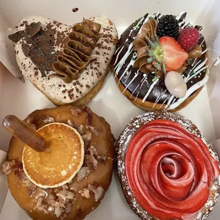Tiramisu, Boozy, maple bacon, guava