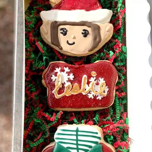 Elf on shelf cookie