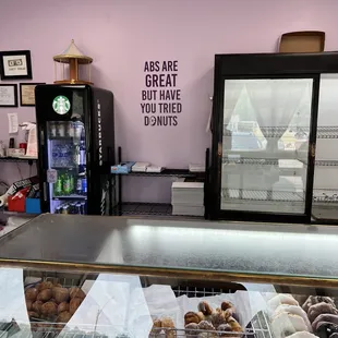 a variety of donuts