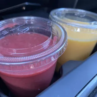 Razzleberry Smoothie Planet Peaches Smoothie