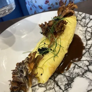 Three Mushroom Omelet