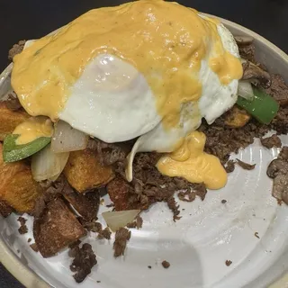 Steak, Egg, & Cheese Hash