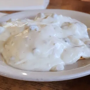 Side order of biscuits and gravy
