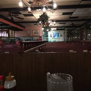 Inside the restaurant
