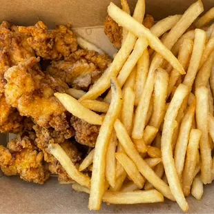 Chicken Tenders and Fries