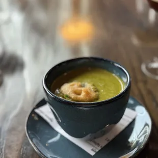 Creamy jalapeno soup