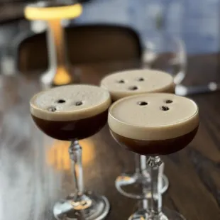 Espresso martinis