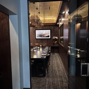 the dining room