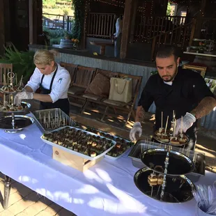 Caught in the action, wedding at Taber Ranch