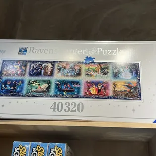 Plenty of puzzles in one Disney box
