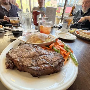 steak, food