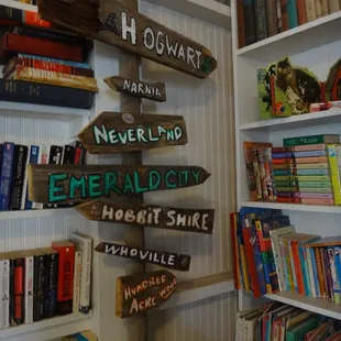 library behind the creamery