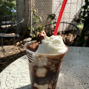 Kona Coffee Brownie Sundae