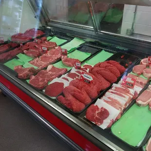 Fresh meat in the case Thursday's, Friday's and Saturday's!