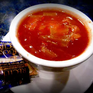 Totally tasty beef &amp; cabbage soup