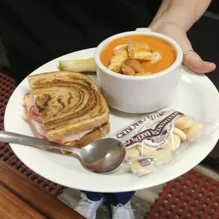 Fresh Homemade Soups, and sandwiches daily