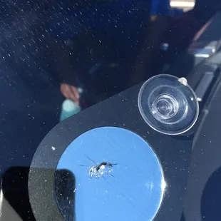 A windshield boo boo