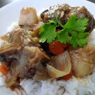 Oxtails and Rice!