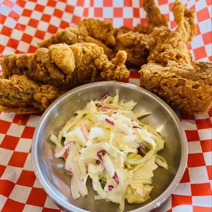 Original Fried Chicken - Half w/Coleslaw