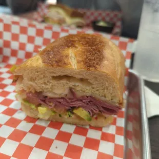 The chopper pastrami sando