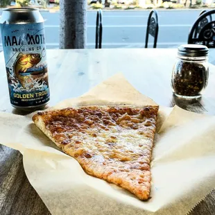 Cheese Slice &amp; Mammoth Brewing Golden Trout Kolsch Ale