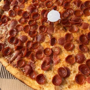 Double Pepperoni Pizza