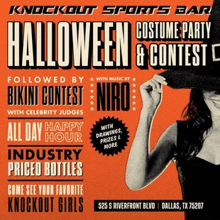 knockout Haloween contest