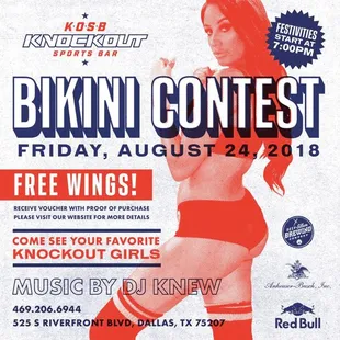 knockout girls bikini contest