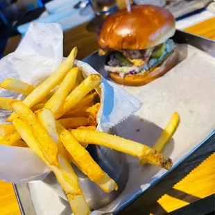 Crispy Seasoned Fries w/ Nash Chicken