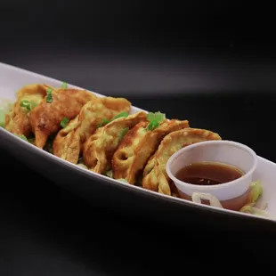 Crispy Pork Potstickers

#KnockoutSportsBar
