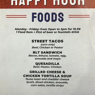 Happy hour