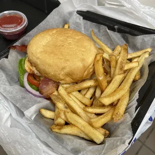 Grilled chicken sandwich