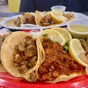 mexican, tacos, lengua, tripa, pastor, limon