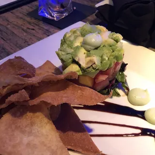 Stacked Hawaiian Poke