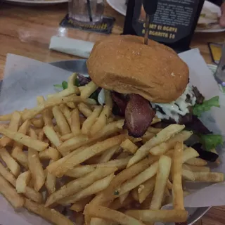 Chicken, Goat Cheese and Bacon Sandwich