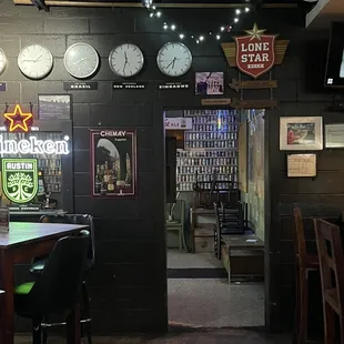 Entrance to game room
