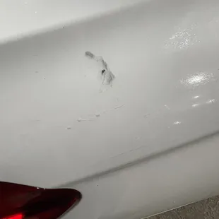 Pictures of our car after it was washed.