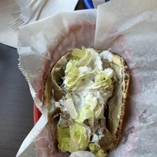 Large Gyro no tomatoes