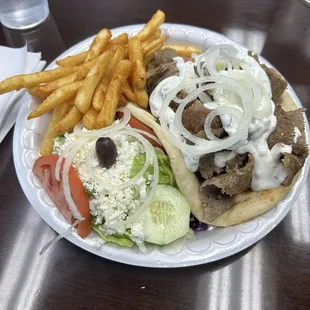 Gyro Platter