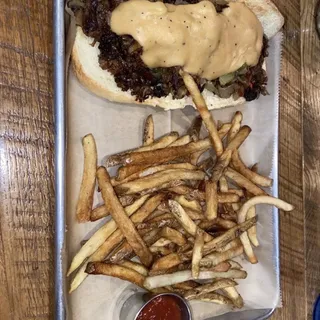 Brisket Philly Cheese Steak