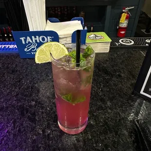 Pomegranate Mojito