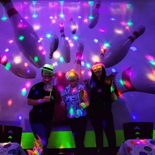 Book the glow room today for your party. Call today for more information, 530-644-5414