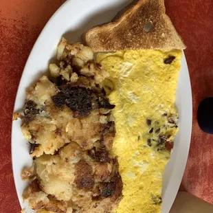 Bacon omelette