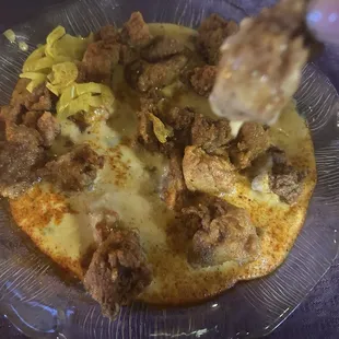 Alligator appetizer