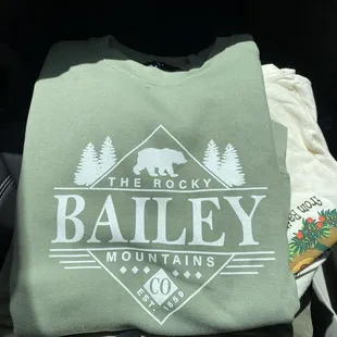 Bailey, CO crewneck sweatshirt