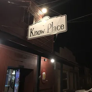 You'll know you're in the right place when you see this sign
